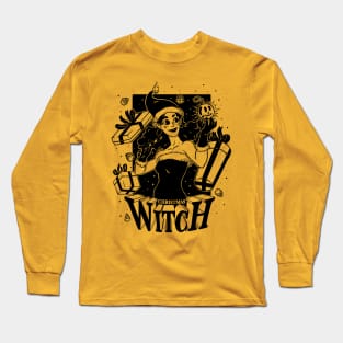 Christmas Witch - Black Long Sleeve T-Shirt